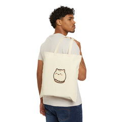 Kawaii Chubby Cat Everyday Tote Bag