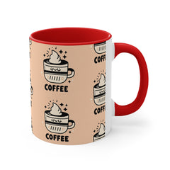 Kawaii Accent Mr Latte Coffee Mug