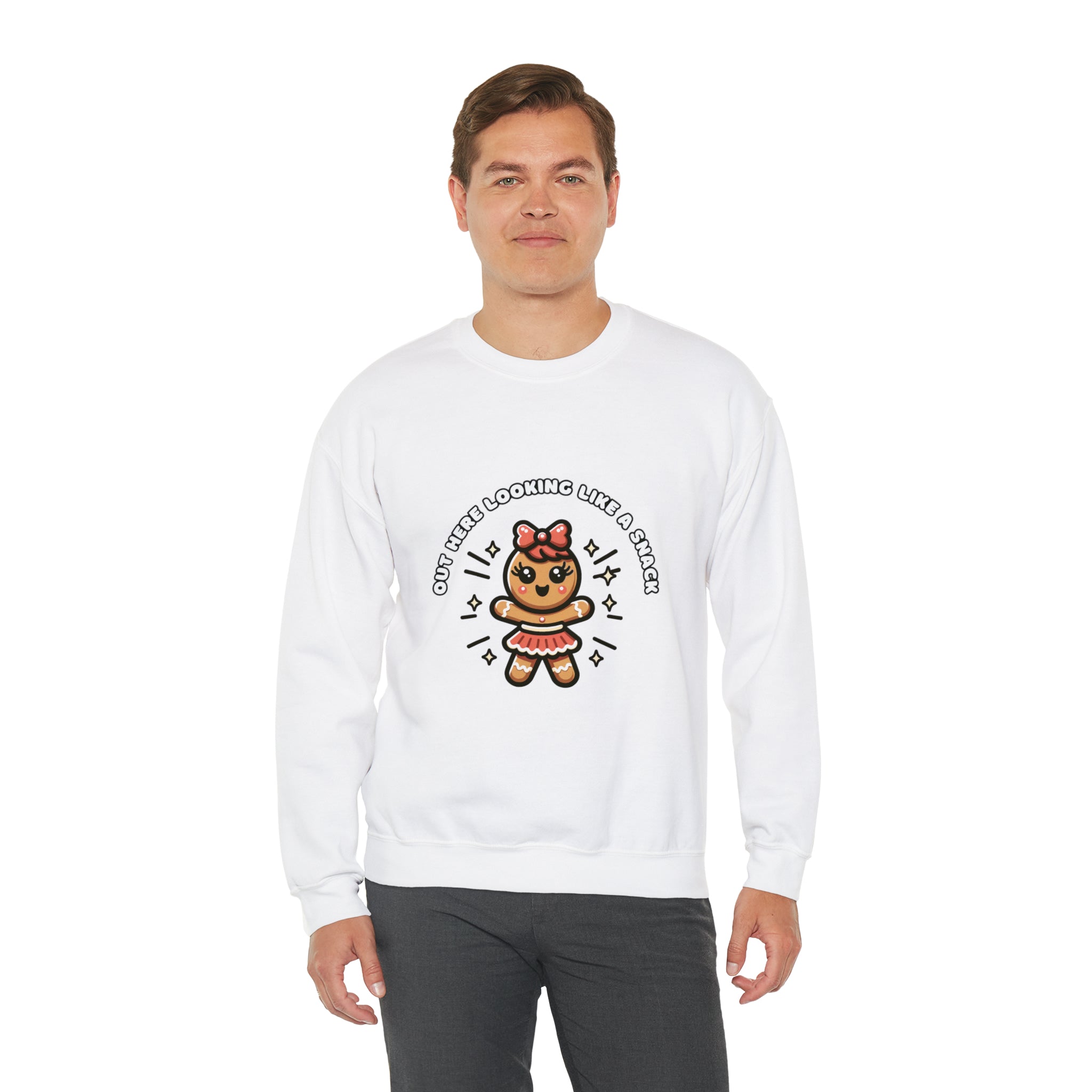 Out Here Looking Like a Snack Gingerbread Sweater