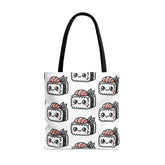 Kawaii Sushi Pattern Everyday Tote