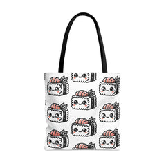 Kawaii Sushi Pattern Everyday Tote