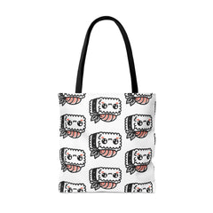 Kawaii Sushi Pattern Everyday Tote