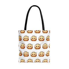 Cute Dim Sum Pattern Tote Bag