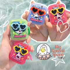 Cute Powerpuff Girls Sunglasses Airpods Case
