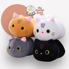 Chubby Cat Plush Pillow