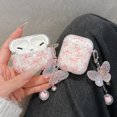 Cute Dainty Bow Airpods Case