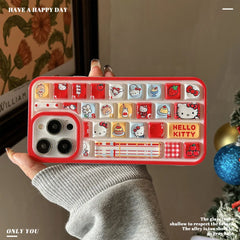 Kawaii Cartoon Keyboard ASMR Phone Case