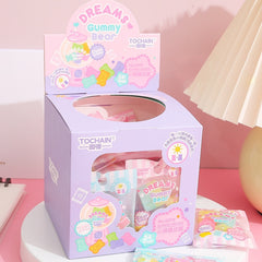 5pcs/pack Kawaii Gummy Eraser