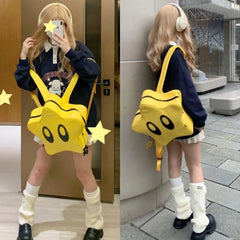 Kawaii Cartoon Super Star Backpack⭐