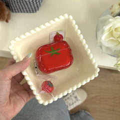 Kawaii Jelly Tomato Airpods Case