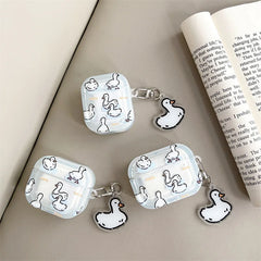 Cute Goose Duck Airpods Case