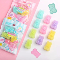 5pcs/pack Kawaii Gummy Eraser