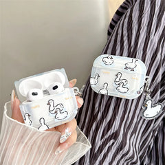 Cute Goose Duck Airpods Case