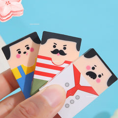 Bald Old Men Cute Eraser