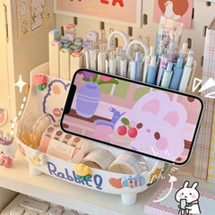 Kawaii Desktop Rabbit Storage Box
