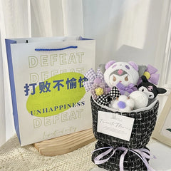 Cute Cartoon Plushie Bouquet