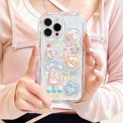 Korean 3D Cartoon Y2K Phone Case
