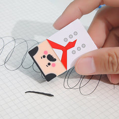 Bald Old Men Cute Eraser