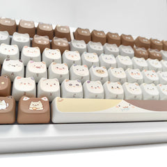 Cute Meow Cat MAO Keycaps