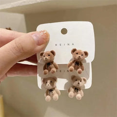 Cute Teddy Bear Earrings
