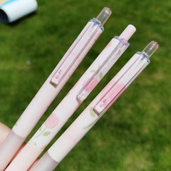 6pcs Pink Tulip Gel Pen Set