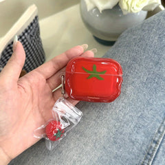 Kawaii Jelly Tomato Airpods Case