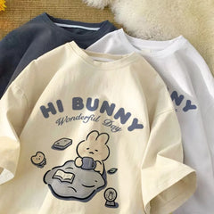 Kawaii Hi Bunny Tshirt