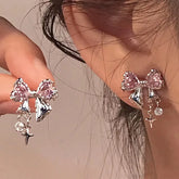 Cute Dainty Bow Earrings