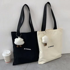 Effortless Canvas Shopping Bag
