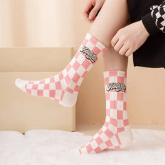 Korean Pink Y2k Vibe Socks