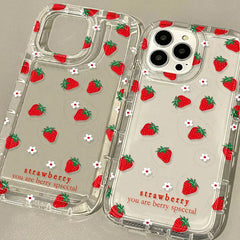 Cute Strawberry Pattern Phone Case