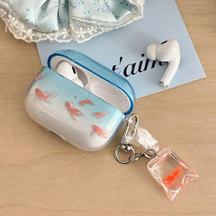 Cute Koi Aquarium Airpods Case