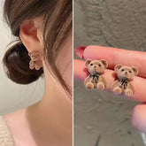 Cute Teddy Bear Earrings