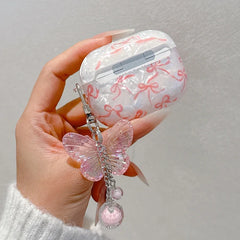 Cute Dainty Bow Airpods Case