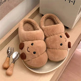 Cute Fluffy Croissant Slippers🥐