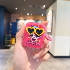 Cute Powerpuff Girls Sunglasses Airpods Case