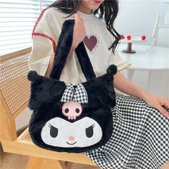 Kawaii Cartoon Plushie Shoulder Bag