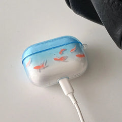 Cute Koi Aquarium Airpods Case
