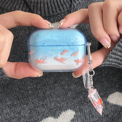Cute Koi Aquarium Airpods Case