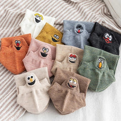 10 Pairs Cute Cat Ankle Socks