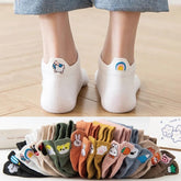 10 Pairs Cute Cat Ankle Socks