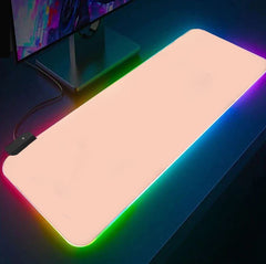Extra Large Pastel Pink RGB Mousepad