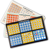 360pcs/3 pack Credit Card Reward Stickers