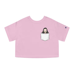 Kawaii Nezuko Inspired Anime Cropped TShirt