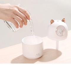 Cute Cat Ultrasonic Mist Humidifier