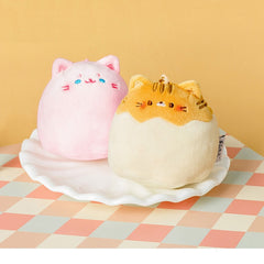 Kawaii Kitty Plushie Keychain