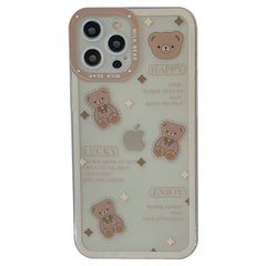 Retro Choco Bear Transparent Case