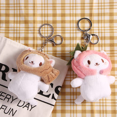 Kawaii  Snapper Head Plush Keychain