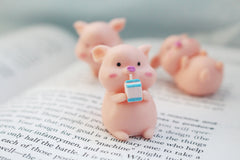 6Pcs Cute Pig Figurines