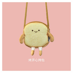Mini Toasty Bread Crossbody Bag